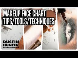 how to makeup face chart tips tools techniques youtube