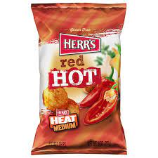 We might assume that most packaged snacks have gluten since we think that they would have additives or fillers. Save On Herr S Red Hot Potato Chips Gluten Free Order Online Delivery Giant