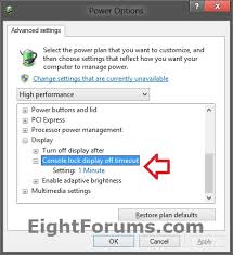 When you leave your computer, it's best to start a screensaver that can only be turned off with a password. Lock Screen Timeout Period Change In Windows 8 Windows 8 Help Forums