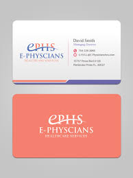 Kaiser permanente offers healthcare options for individuals living or working in a handful of states. Traditional Serious Health Care Business Card Design For E Physicians Healthcare Services By Sandaruwan Design 17402276
