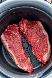 Sous vide steaks can be finished in a pan or on the grill. The Best Air Fryer Steaks Sweet Cs Designs