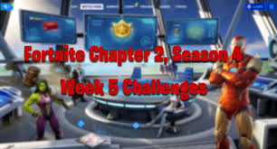 Fortnite chapter 2 season 2 started thursday and gave the game a spy motif. Fortnite Season 4 Week 5 Challenges Available Fortnite Insider