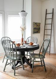 I distressed it all and did the waxing on them. My Diy Thrifted Dining Table Chairs Makeover I Spy Diy