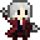 16x16 Dante Pixel Art Pixel Art Characters Pixel Characters