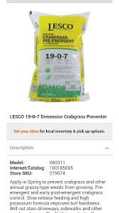 Here's the link to what i had to do to get rid of the crabgrass and actually get a nice lawn: 35 Lesco Crabgrass Pre Emergent Label Label Design Ideas 2020