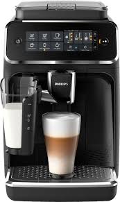 Philips 3200 Series Fully Automatic Espresso Machine With 15 Bars Of Pressure Lattego Milk Frother And Intergrated Grinder Glossy Black Ep3241 54 Best Buy Automatic Espresso Machine Espresso Machine Automatic Coffee Machine