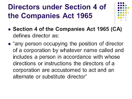 The previous companies act, i.e. New Directions In Duties And Liabilities Of Directors Ppt Download