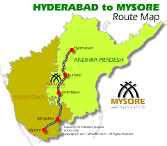 Bangalore To Secunderabad Distance By Road Hyderabad To Mysore