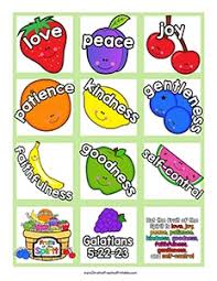 I do not have all the things we talk about listed here, just enough to give you the start. Fruit Of The Spirit Printables Christian Preschool Printables