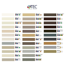 Caulking Tec Colors Sanded