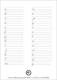 Download letter a to z tracing activity sheets, perfect for kindergarteners who are learning how to write. Worksheet Handwriting Worksheets Penmanship Practice Sheets Cursive Alphabet Writing Doubles Minus One First Grade Pre K Activity Budget Mom Free Printables 3rd Eog Math 2018 For 2nd Calamityjanetheshow