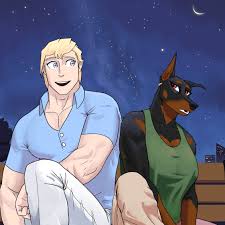 Andrew and Helga (A furry x human comic) | WEBTOON