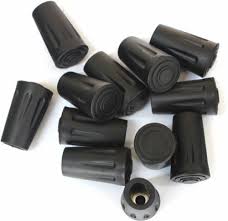 Trekking Poles Columb Replacement Rubber Tip Protector Flex Walk Tip For Hammers Hiking Poles 12 Pack A Dozen Cli Trekking Poles Hiking Poles Hiking Pole