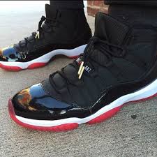 Gold Black White Jordan 11 Jordan 11 Bred Black Gold Rope Lace Swap Www Laceduplaces Com Air Jordans Jordans Jordan 11 Bred
