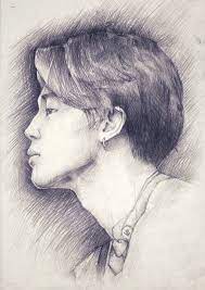 Bts Army Bts Drawings Kpop Drawings Jimin Fanart