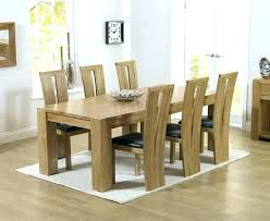 Solid Oak Dining Table And 6 Chairs In 2020 Oak Dining Sets Large Dining Table Oak Dining Room