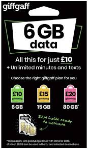 Giffgaff sims are sent out unlocked, so you must have entered a . Giffgaff Trio Multi Sim Card 5 Bonus Credit When You Topup 10 Unlimited Calls Texts And Data Fits All Devices Amazon Co Uk Electronics Photo