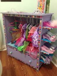 Diy Dress Up Wardrobe Could Use For Part Hang Up And Part Shelves In This I Can See This Working Just Need To Fi Dress Up Wardrobe Dress Up Closet Toy