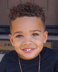 This haircut is easy to do an. Mixed Little Boy Hairstyles Promotions