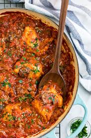 Chicken Cacciatore Easy Recipe With Authentic Flavor Wellplated Com Italian chicken cacciatore recipe, the best authentic hunter style classic italian dish of braised chicken in wine & san marzano tomatoes. chicken cacciatore easy recipe with