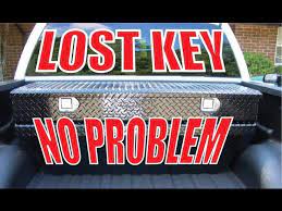 Kaufen sie 25 unserer beliebtesten und. Lost Key For Your Truck Toolbox Make Your Own Youtube