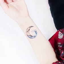 Most of the time, these geometric patterns fall in between simple and feminine. 43 Outstanding Wave Tattoo Designs For Ocean Lovers Tattoobloq Waves Tattoo Wave Tattoo Design Tattoos