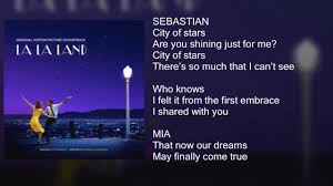 La La Land City Of Stars Ryan Gosling Emma Stone Lyrics Letra Youtube I felt it from the first embrace i shared with you. ryan gosling emma stone lyrics