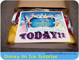 Raising Memories How To Gift A Surprise Trip To Disney On Ice Disney On Ice Ice Gift Ideas Ice Gifts