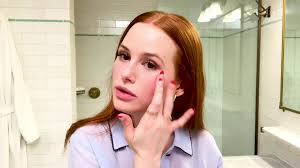 Megan showed off her enviable curves in the racy video which she proudly shared to her page, as the bra's decorative straps at front highlighted. Watch Beauty Secrets Riverdale S Madelaine Petsch Reveals Her 38 Step Beauty Routine Vogue Video Cne Vogue Com Vogue
