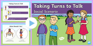 Read 1,021 reviews from the world's largest community for readers. Taking Turns To Talk Social Scenario Powerpoint