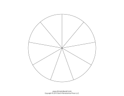 Blank Pie Chart 24 Pieces Bedowntowndaytona Com