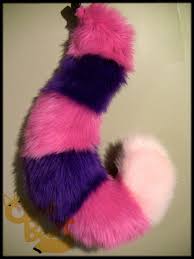 Curled Purple And Pink Cheshire Cat Tail For Cosplay By Cheekbeats 45 00 Cheshire Cat Costume Cat Costume Diy Chesire Cat Costume