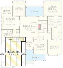 1900 Square Foot House Plan With Stone