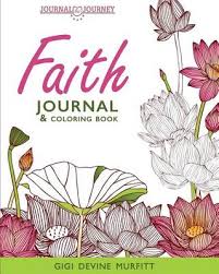 Travel snacks & games source : Faith Journal Coloring Book By Gigi Devine Murfitt Katy Sears Waterstones