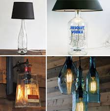 Diy Alte Flaschen Zu Neuem Leben Erwecken Lampe Aus Flaschen Alte Flaschen Lampen Selber Machen Flaschen