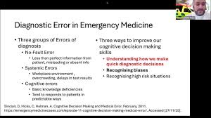 Image result for Medical Cognitive Error