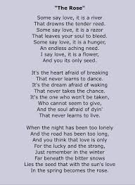 3 users explained the rose meaning. Bette Midler The Rose Album Shefalitayal