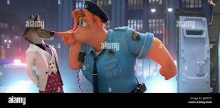 THE BAD GUYS, Mr. Wolf (voice: Sam Rockwell), Police Chief Misty Luggins  (voice: Alex Borstein), 2022. © Universal Pictures / Courtesy Everett  Collection Stock Photo - Alamy