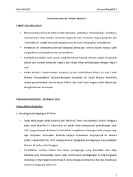 Download kolonialisme dan imperialisme spanyol di indonesia. Nota Sjh1103 Kolonialisasi Di Tanah Melayu Pdf