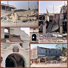 Crumbled San Diego Houses Whittier California Los Angeles History