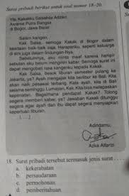 Sebelum kamu menulis surat pribadi berbahasa inggris, sebaiknya kamu harus mengetahui perbedaan antara surat resmi dan surat pribadi. Surat Pribadi Tersebut Termasuk Jenis Surat Ayo Yg Minat Bantu In Aq Aku Siap Nunggu Nih Jwbn Nya Brainly Co Id