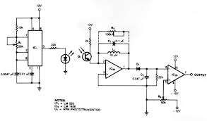 Use this 555 timer monostable calculator to calculate the value of output pulse width or delay timeout using the values of capacitance and resistance in in this circuit, we are going to demonstrate an application related to ir sensors which is ir detection using 555 timer ic. Ok 8241 Light Sensitive Alarm By Ic 555 Schematic Wiring