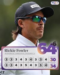 Making a charge 💪 Rickie Fowler moves up 17 spots to T5 at the ZOZO  CHAMPIONSHIP.