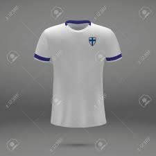 Finland football jersey 2020 suomi soccer tank top. Football Kit Of Finland T Shirt Template For Soccer Jersey Royalty Free Cliparts Vectors And Stock Illustration Image 101757711