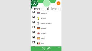 You can click on any sport page (e.g. Voetbal Uitslagen Kopen Microsoft Store Nl Nl