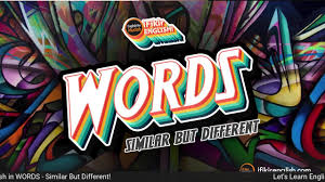 Panduan lengkap niat solat jumaat & cara mengerjakannya secara mudah. Ifikir English Let S Learn English Words Similar But Different Facebook