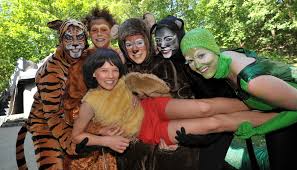 Perfekt verkleidet für den ersten karneval. Das Dschungelbuch Freilichtbuhne Bokendorf