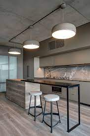 Sherwin Williams Poised Taupe Concepts And Colorways Modern Kitchen Design Modern Kitchen Modern Minimalist Kitchen