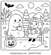 Image result for printable halloween coloring pages