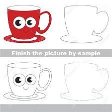 Check spelling or type a new query. Drawing Worksheet For Preschool Kids With Easy Gaming Level Of Royalty Free Cliparts Vectors And Stock Illustration Image 79191796